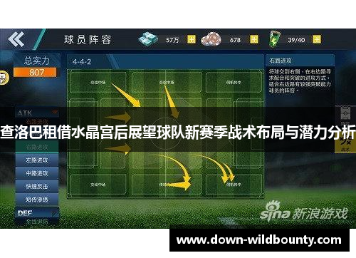 查洛巴租借水晶宫后展望球队新赛季战术布局与潜力分析